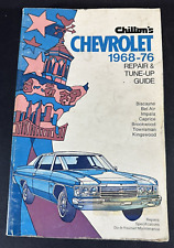 Chilton's CHEVROLET Repair & Tune-Up Guide 1968-76 Hardcover Specifications USED picture