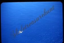 Aircraft From Above Ocean 35mm Slide 1950s Red Border Kodachrome picture