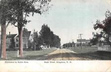 KINGSTON, NH New Hampshire  STATE ROAD~Rockingham Co  HOMES~ROAD   1909 Postcard picture