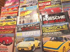 VINTAGE VW PORSCHE MAGAZINE LOT And Other Porsche Magazines FROM 1970s-2000s picture