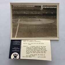 Press Photo Photograph Baseball Washington Senators vs Boston Red Sox 1934 picture