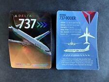 Delta Airlines trading card Boeing 737-900ER No 53 2022 New picture