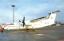 Airline Postcards      INTERFLUG Airlines   DHC 8-102A   OE-LLI  c/n 243 picture
