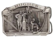 Vintage Hughes Tool Division Oil Drilling Belt Buckle picture