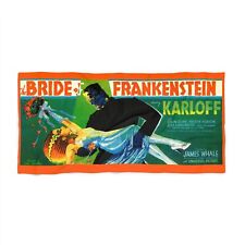 Monster Graphic Print, 1935 The Bride of Frankenstein Movie Poster Beach Towel picture