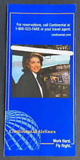 Continental Airlines Ticket Jacket (9/02) picture