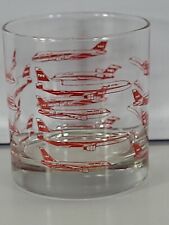 Vintage  TWA High Ball Airplane Glass picture