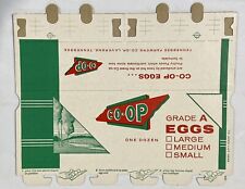 TENNESSEE FARMERS CO-OP 1936 EGG CARTON LAVERGNE TN Rare Sutherland Paper CO. picture