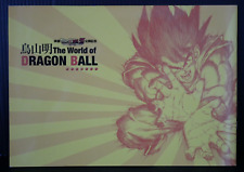 Toriyama Akira The World of Dragon Ball Official Pamphlet - from JAPAN picture