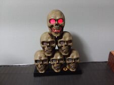 Sound activated Halloween Lighted Skulls  Sings Another One Bites Dust by Queen picture