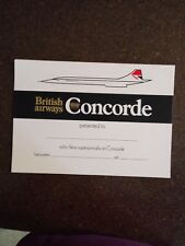  British Airways Concorde Flight  Unused Supersonic  picture