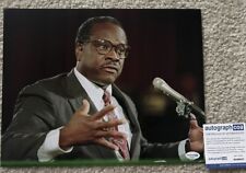 JUDGE CLARENCE THOMAS SIGNED 11x14 PHOTO SUPREME COURT JUSTICE AUTOGRAPH ACOA picture