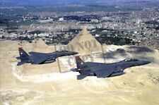 US AIR FORCE USAF F-15 Strike Eagle aircraft Cairo Egypt AII 8X12 PHOTOGRAPH picture