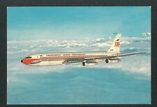 Transportes Aereos Portuguese (TAP)  Boeing 707 Postcard picture