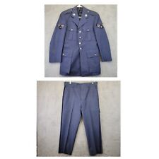 Vtg Military US Air Force Jacket Pants Uniform Outfit Tropical Size 36R Patches picture