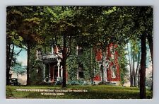 Wooster OH-Ohio, College of Wooster, c1929 Antique Vintage Souvenir Postcard picture