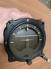 WWII Era US Army Air Corps Sperry C-7 Aircraft Horizon Flight Indicator 1941 picture
