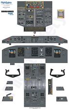 Bombardier Dash 8-Q400 Cockpit Poster 24