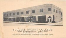 J26/ Denver Colorado Postcard c1930s Success College Business Reporting 178 picture