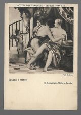 Mostra del veronese - VENEZIA 1939. - VENERE E MARTE, R. Ambasciata d, Italia  picture