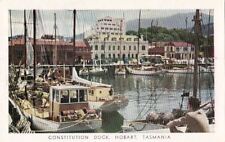 Postcard Constitution Dock Hobart Tasmania Australia  picture