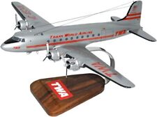 TWA Trans World Airlines Douglas DC-4 Desk Top Display Model 1/72 SC Airplane picture