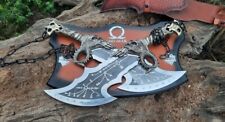 God Of War Kratos's Blades Of Chaos 1:1 Life Size All-metal Weapon Model Cosplay picture