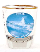 NEPAL MOUNT EVEREST SHOT GLASS SHOTGLASS picture