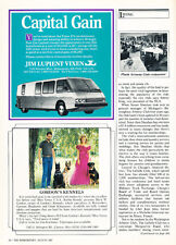 1987 Vixen 21 motorhome Jim Lupient -  Classic Vintage Advertisement Ad H66 picture