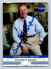 Eugene F. Kranz Authentic Autographed Signed NASA Flight Director Custom Card picture