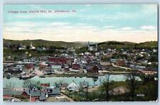 St. Johnsbury Vermont Postcard Bird's Eye View Of Village From Harris Hill 1911 picture