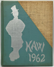 1962 KAW Washburn University of Topeka Kansas Annual Yearbook American Culture picture