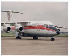 1988 British Aerospace BAe 146-200 OY-CRG Atlantic Airways Original News Photo picture