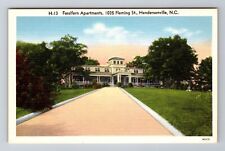 Hendersonville NC-North Carolina, Fassifern Apartments Souvenir Vintage Postcard picture