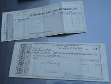 1870s/80s Northern Railroad Corporation COD Freight Receipts; New Hampshire etc. picture