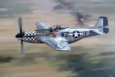 North American P-51D Mustang 78th Fighter Group Duxford Aviation Art Print picture