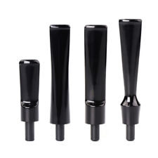 4pcs Straight Pipe Stem Replacement for 3-7.2mm Filter Tobacco Pipe Mouthpiece picture
