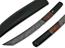 Custom Handmade Damascus steel-Survival KNIFE tactical KNIFE combat  tanto Knife picture