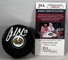 CHARLIE COYLE SIGNED BOSTON BRUINS 100TH CENTENNIAL PUCK NHL AUTOGRAPHED JSA COA picture