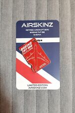 Airskinz British Airways 747-100 G-AWNA Tag RED RARE Like Planetags Aviationtag picture