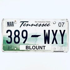2007 United States Tennessee Blount County Passenger License Plate 389 WXY picture