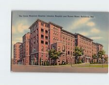 Postcard Union Memorial Hospital Johnston Hospital and Nurses Home Baltimore MD picture