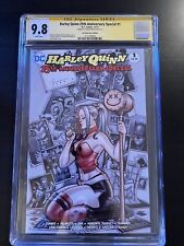Harley Quinn 25th Anniversary Special #1- Signature Series CGC 9 .8 Chad Hardin picture