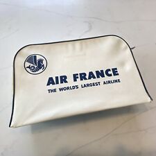 Air France Carry on First Class Bag 1960's 70's Vintage Le Plus Grand Reseau  picture