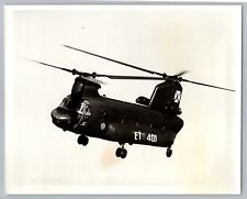Aviation Boeing Vertol CH-47C Chinook Spanish Army Markings c1960s B&W Photo C6 picture