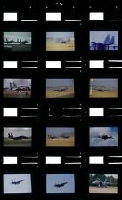 ORIGINAL  AIRCRAFT 35MM SLIDES MCDONNELL DOUGLAS F15 EAGLE. (108 SLIDES) JOBLOT picture