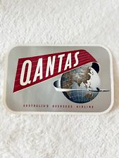 Qantas Rare Original Vintage 1950's Airline Sticker Lockheed Constellation picture