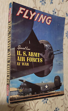 Flying Magazine, Oct 1943, US Army Air Forces at War Very Good Condition picture