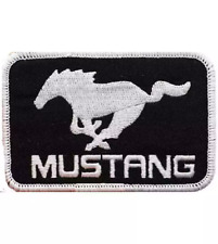 STUNNING FORD MUSTANG EMBROIDERED IRON-ON PATCH... picture