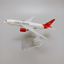 15cm Virgin Atlantic Boeing B787 Airlines Airplane Model Plane Aircraft Alloy picture